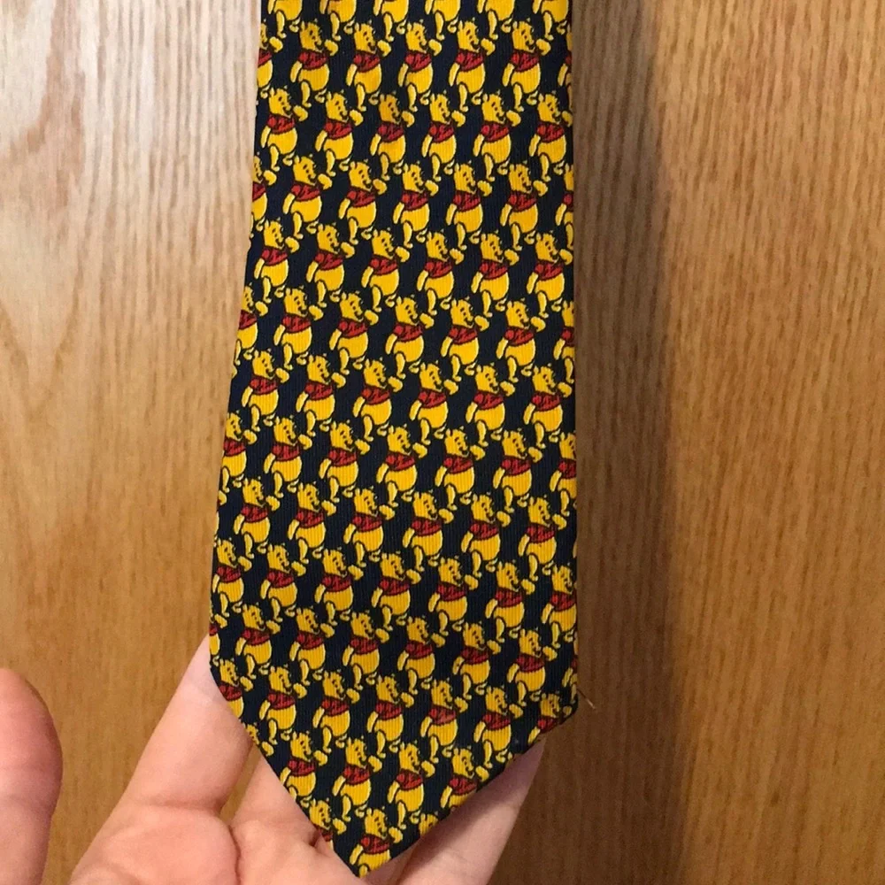 Winnie the Pooh boy’s 45” navy classic necktie